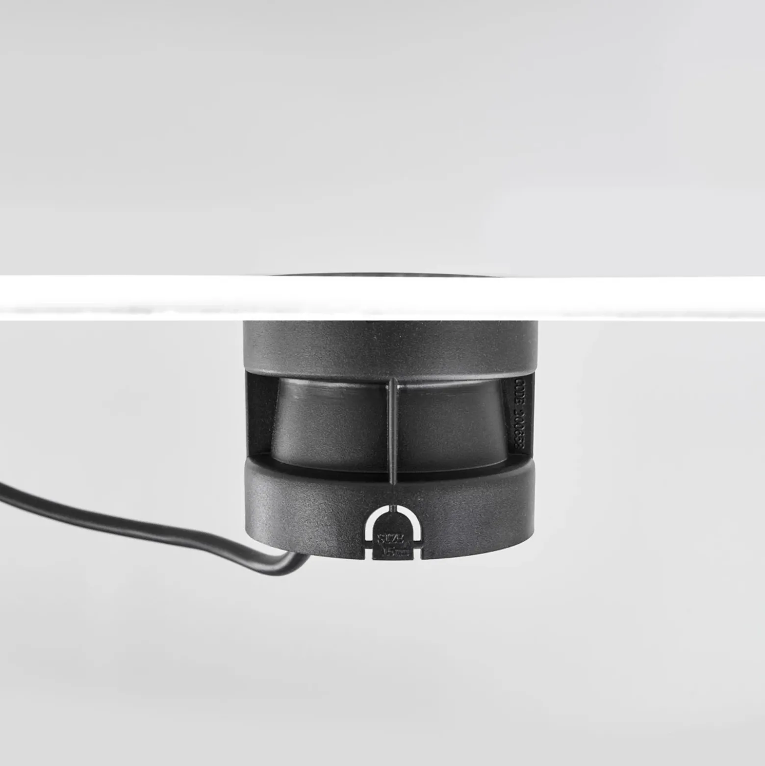 Acero inoxidable - moderna lámpara de suelo LED empotrable LED-18