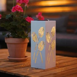 Albaleaf Lámpara LED solar, 2 usos posibles