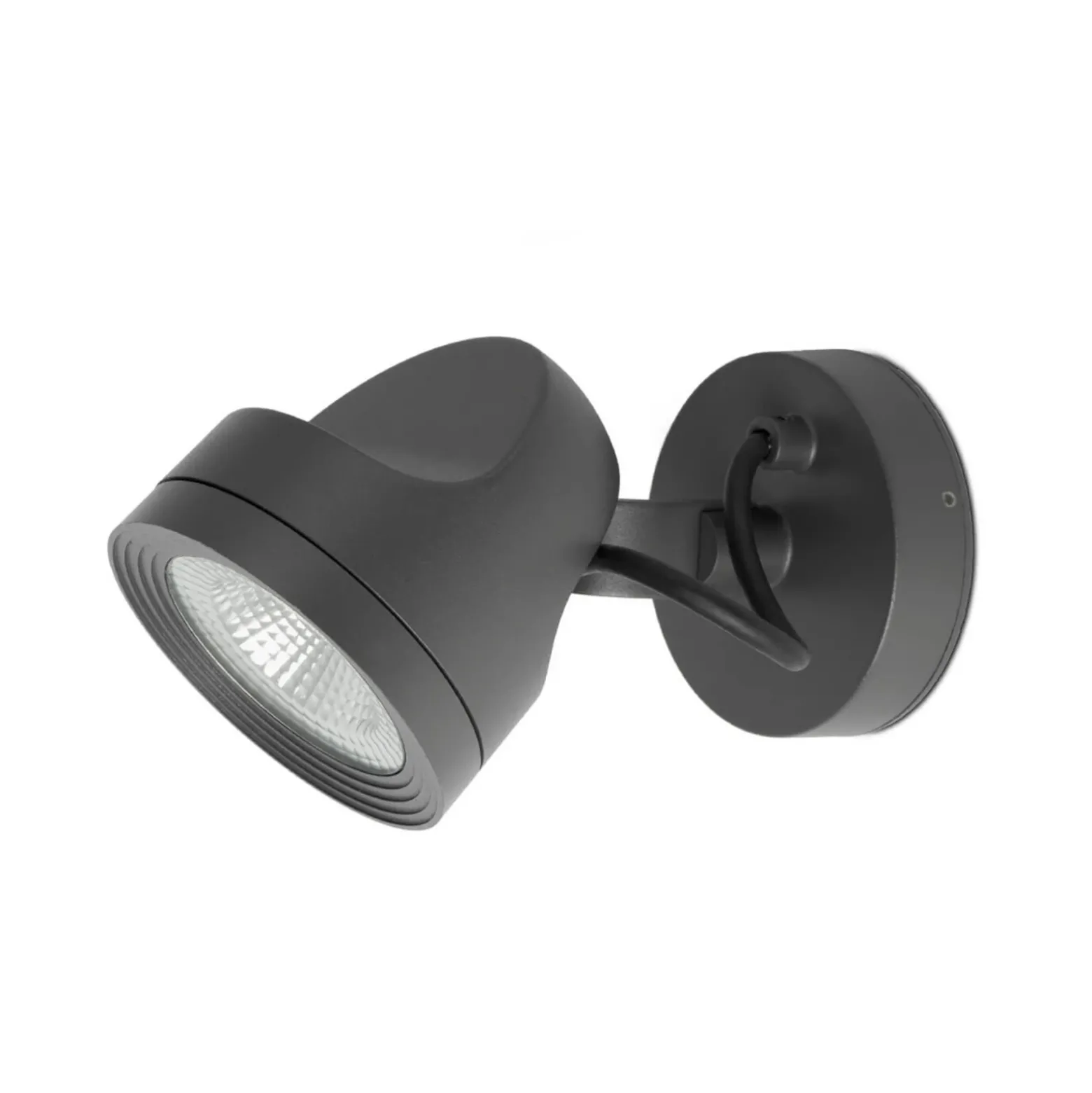 Alfa - foco de pared LED exterior inclinable, IP65