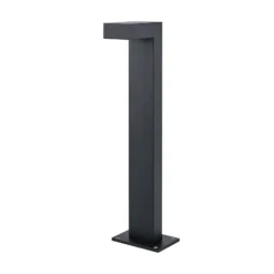 Aliar bolardo luminoso LED negro