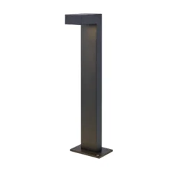 Aliar bolardo luminoso LED negro