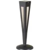 Antorcha solar LED con sensor Tinka, 62 cm, gris