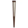 Antorcha solar LED sensor Tinka, 120 cm, corten