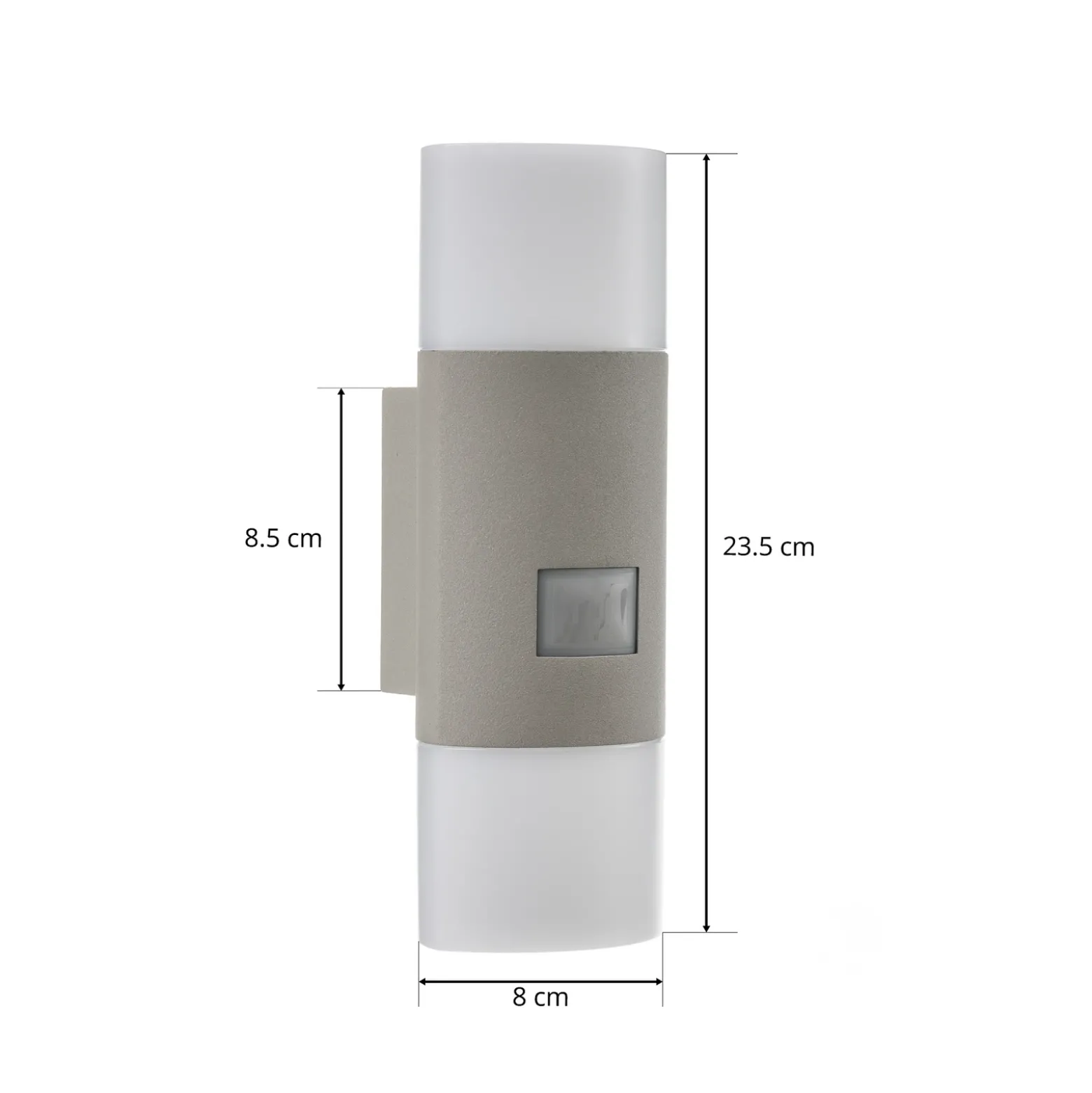 Aplicación LED para exterior STEINEL L 910 S, color plateado
