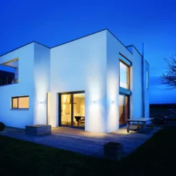Aplicación LED para exterior STEINEL L 910 S, color plateado