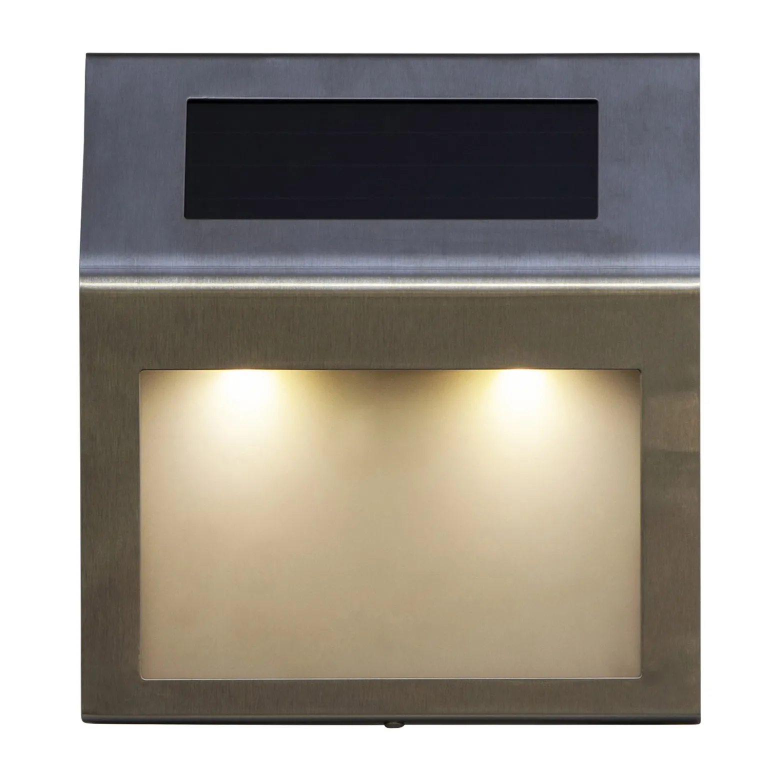 Aplique con número de casa solar LED Wally