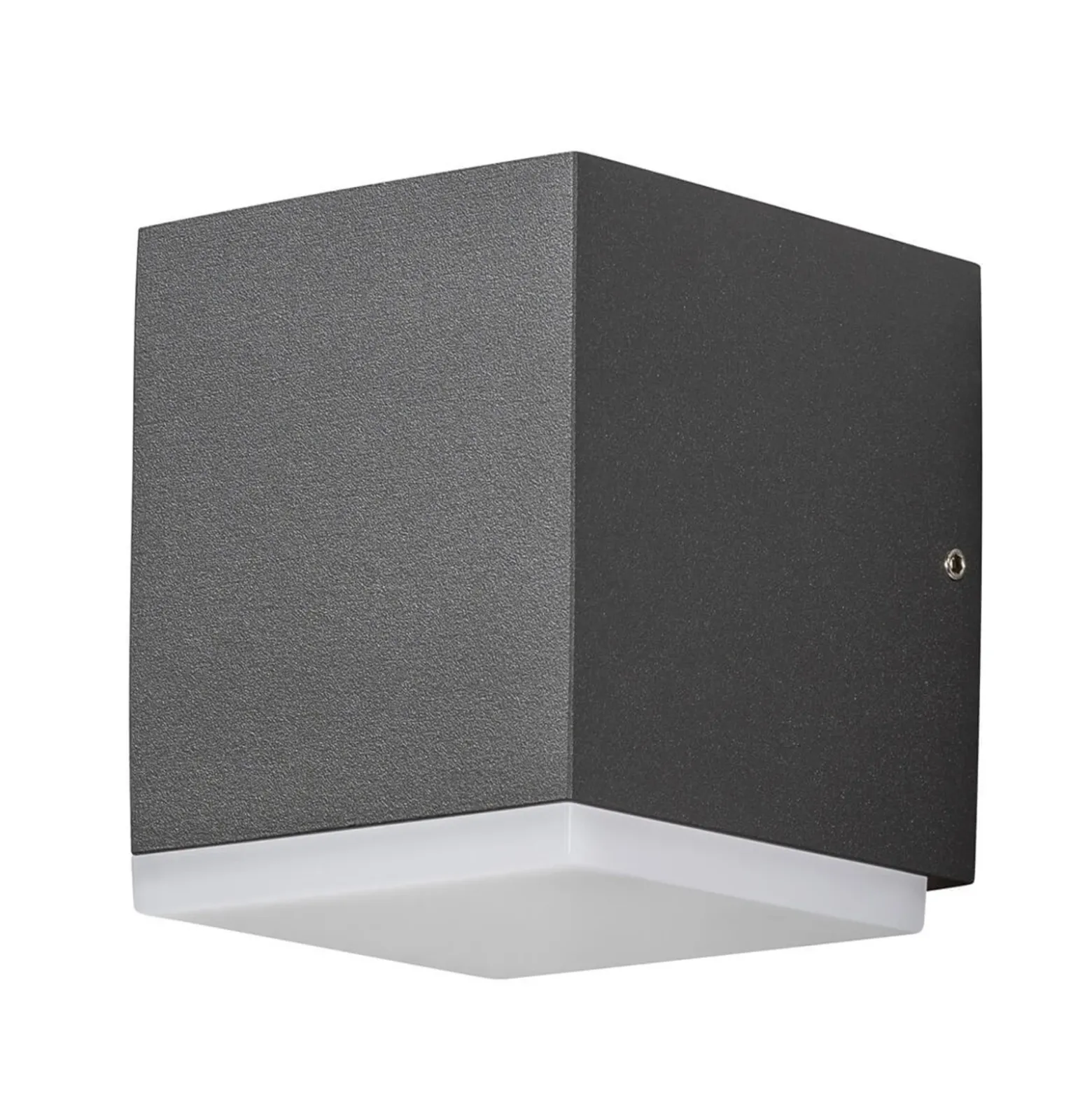 Aplique cuadrado de pared exterior LED Monza