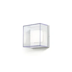 Aplique cuadrado de pared exterior LED Sanremo