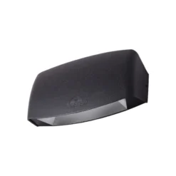 Aplique de exterior Abram negro/claro, 20 cm, R7S CCT, arriba/abajo