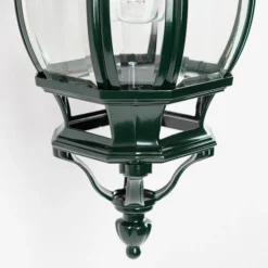Aplique de exterior Andrew farol colgante, verde