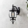 Aplique de exterior Andrew farol colgante, negro