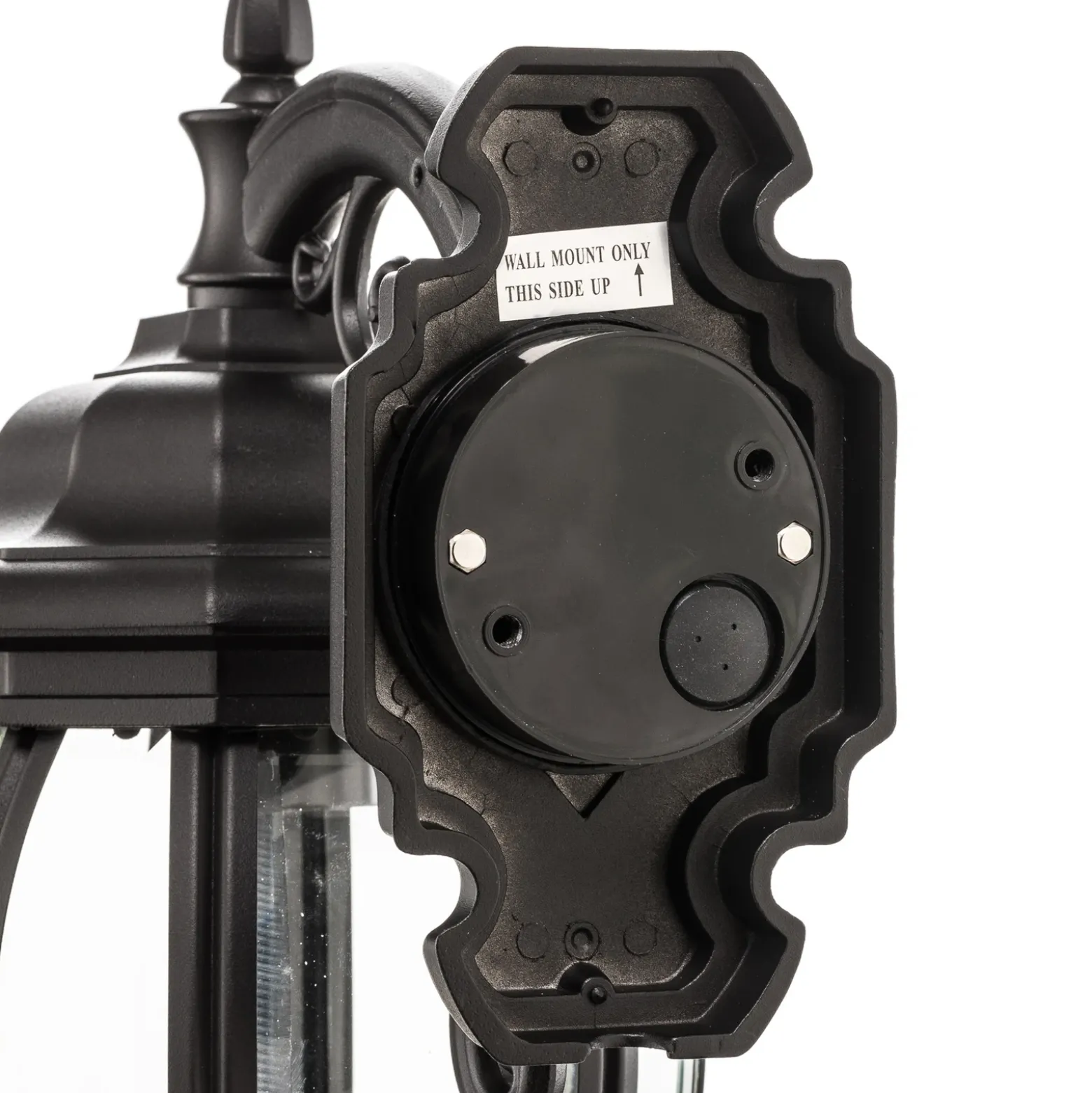 Aplique de exterior Andrew farol colgante, negro
