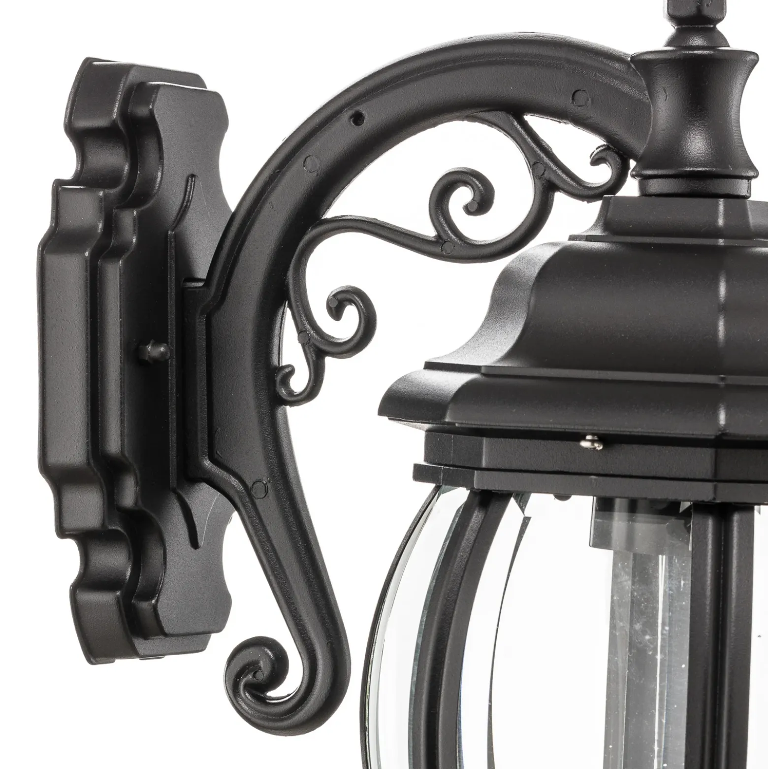 Aplique de exterior Andrew farol colgante, negro