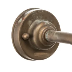 Aplique de exterior antiguo con rejilla, cristal esmerilado