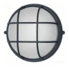 Aplique de exterior 400180, antracita, Ø 24 cm, aluminio/vidrio, IP54