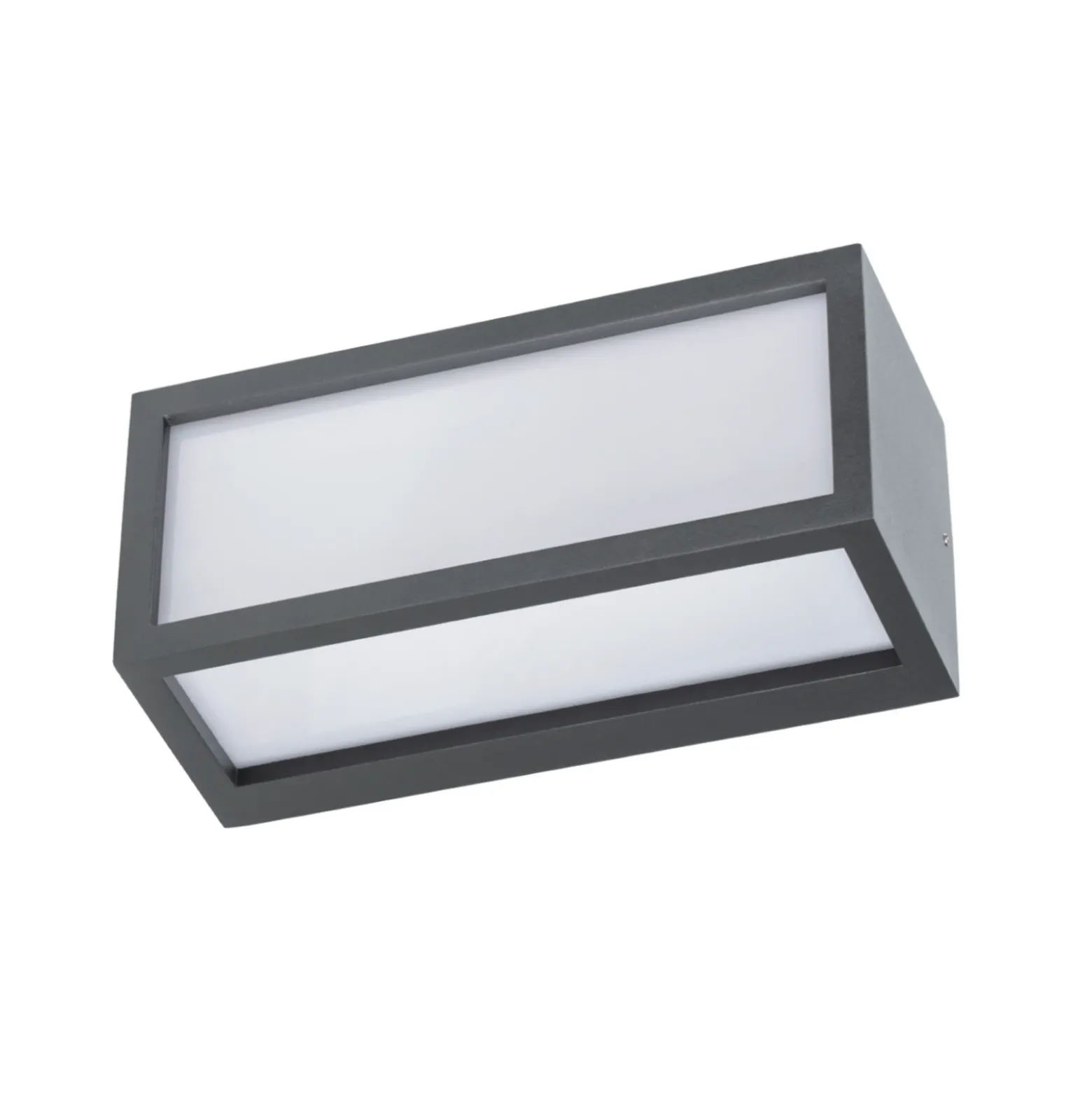 Aplique de exterior 400157, antracita, aluminio, longitud 25,2 cm, IP54