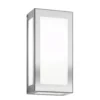 Aplique de exterior Aqua Rain, acero inoxidable