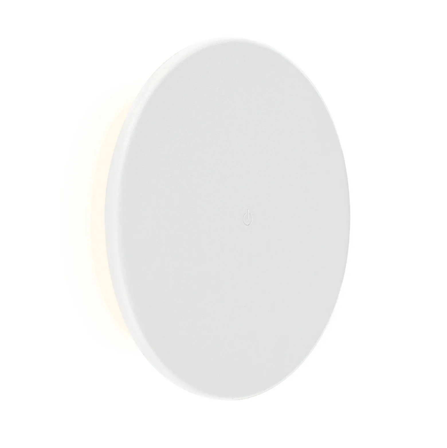 Aplique de exterior Aurora LED recargable, blanco, regulador táctil, IP54