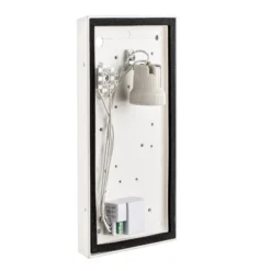 Aplique de exterior Babett E27 con sensor grafito