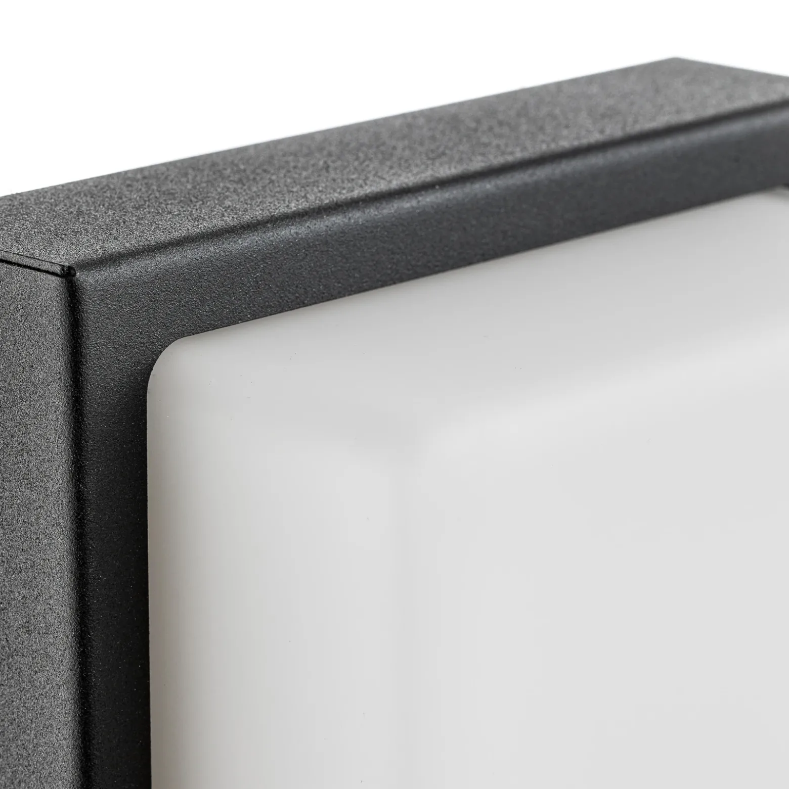 Aplique de exterior Babett E27 con sensor grafito