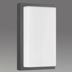 Aplique de exterior Babett E27 sin sensor grafito
