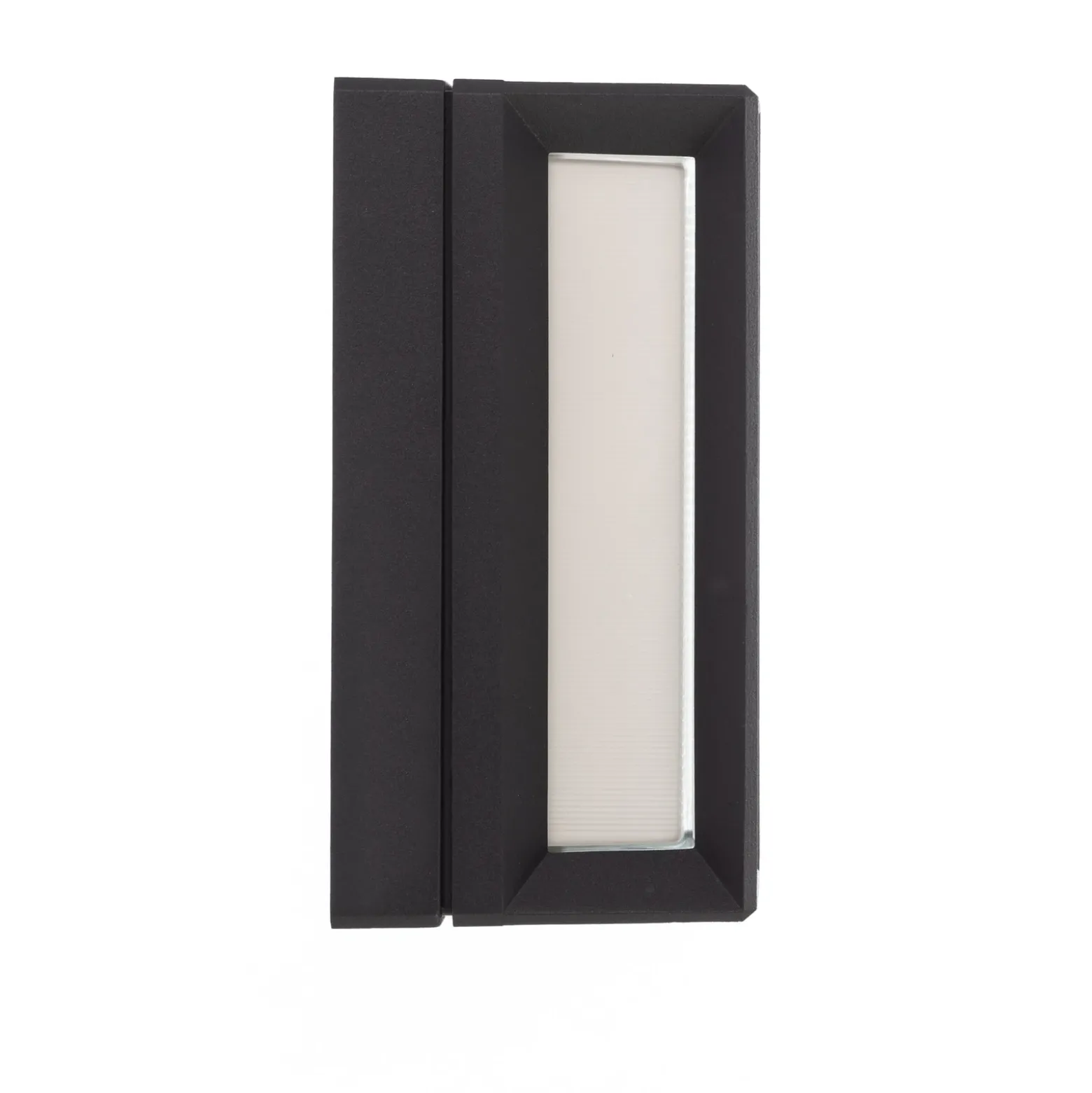 Aplique de exterior Bega 22733 E27, grafito, aluminio fundido, cristal