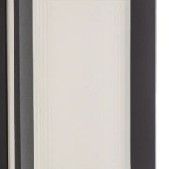 Aplique de exterior Bega 22733 E27, grafito, aluminio fundido, cristal