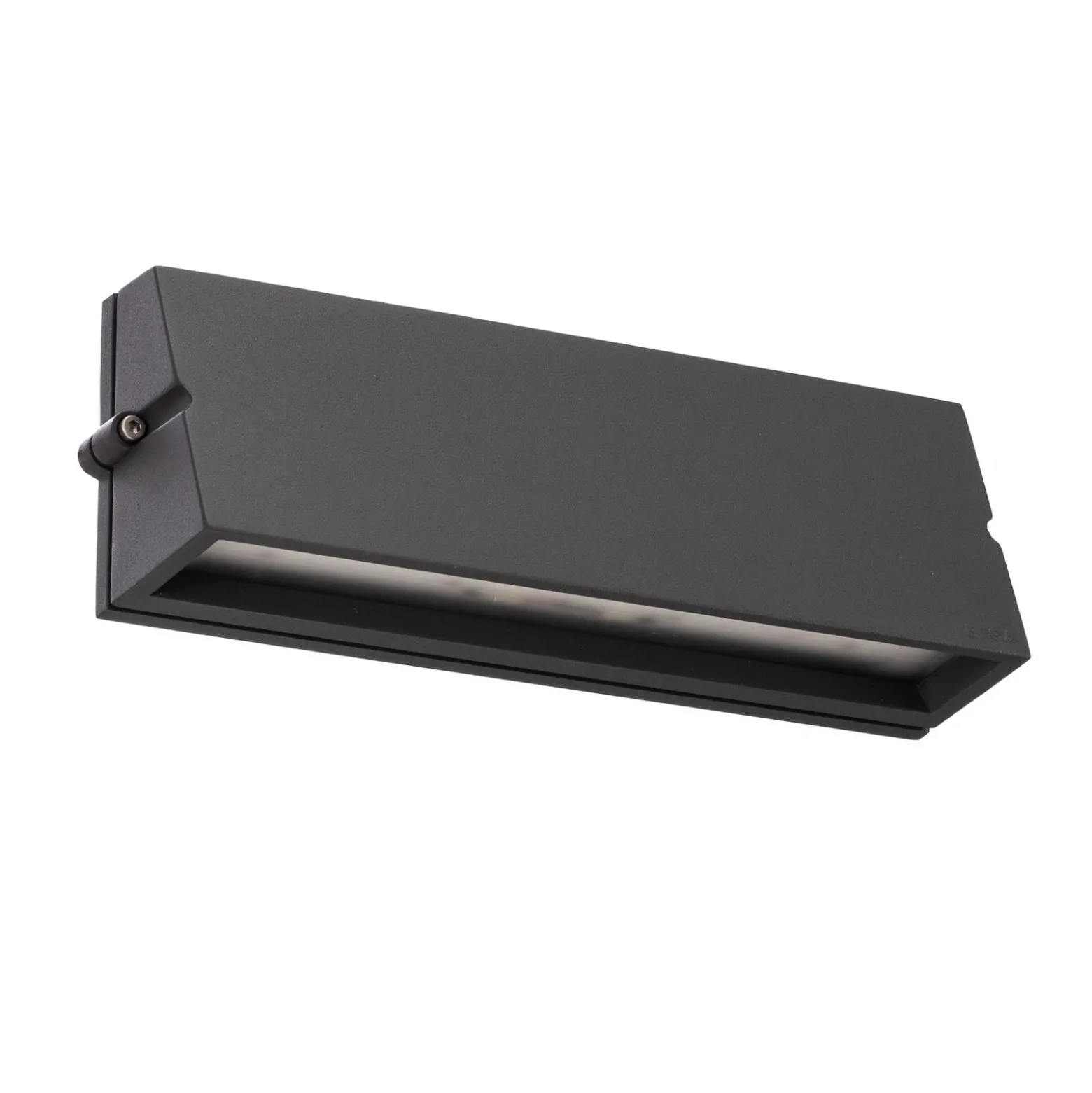 Aplique de exterior Bega LED 24374 K3, grafito, fundición de aluminio, DALI