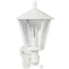 Aplique de exterior 671, blanco con detector de movimiento
