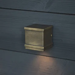 Aplique de exterior Borgo en Bronz