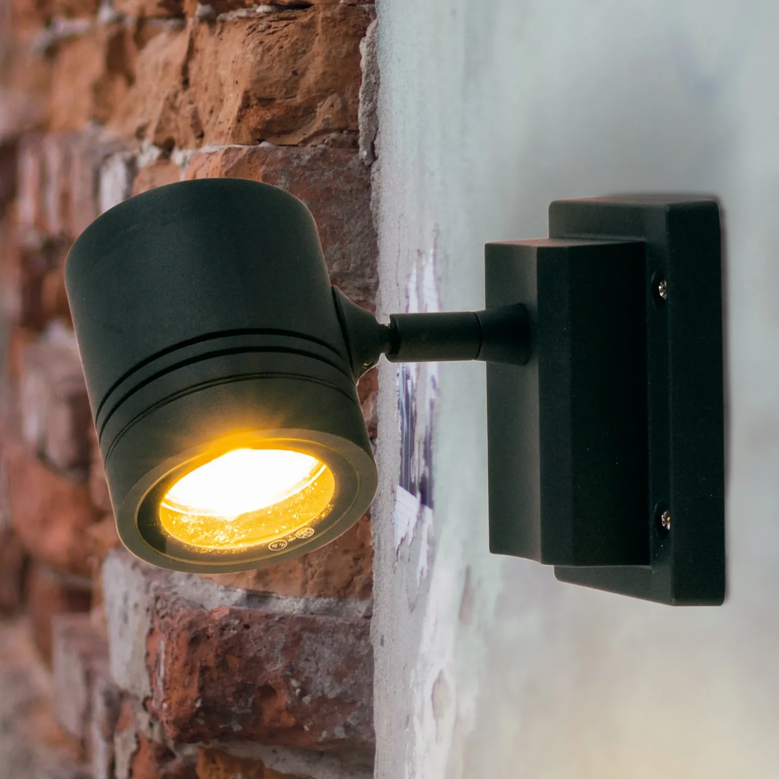Aplique de exterior Borneo 1 luz y ajustable