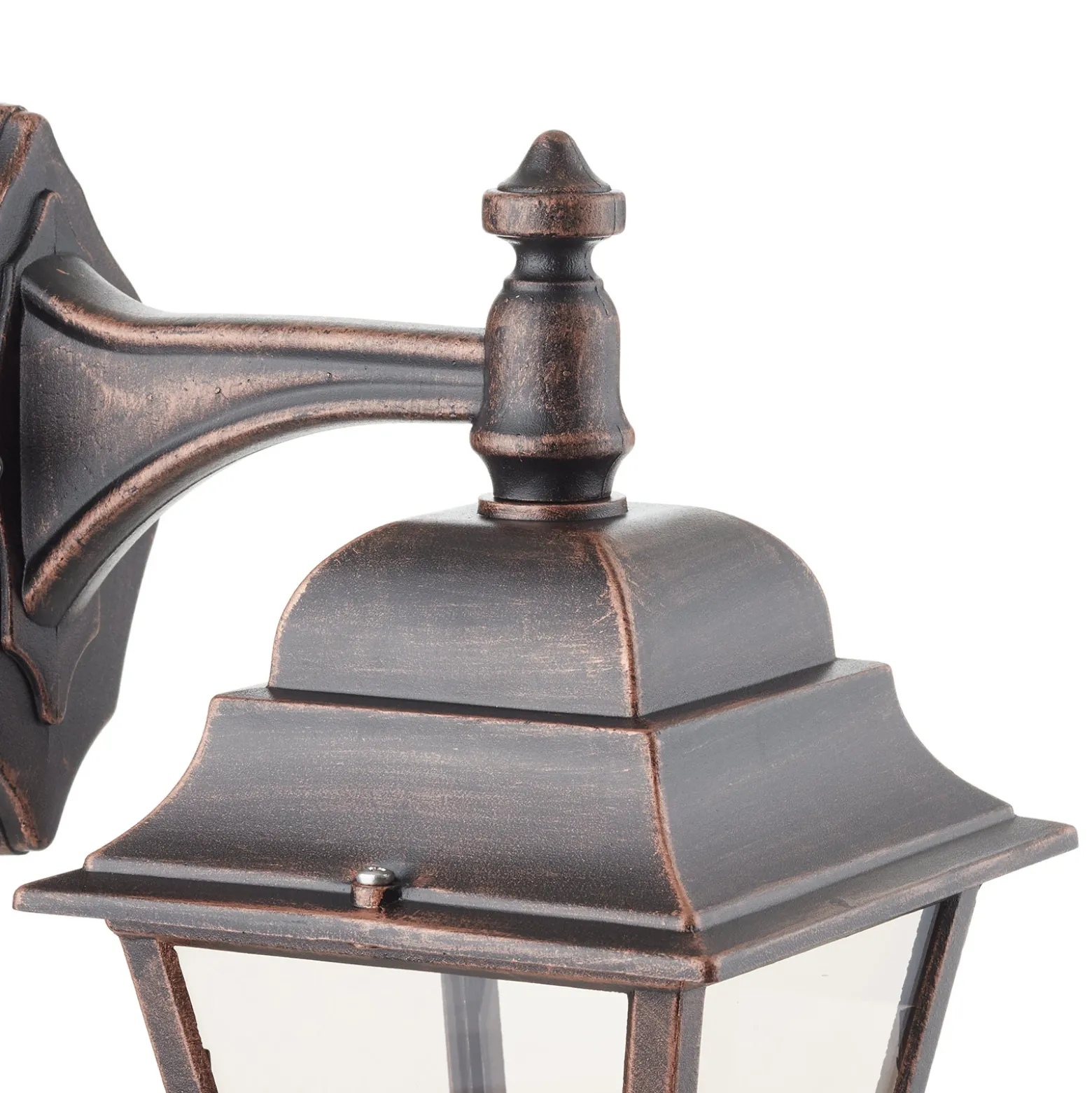 Aplique de exterior color cobre Toulouse, colgante