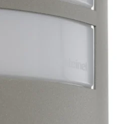 Aplique de exterior con sensor STEINEL L 12 S, color plata