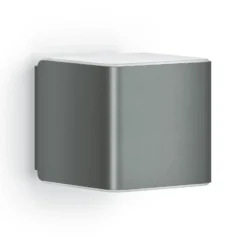 Aplique de exterior con sensor inteligente STEINEL L 840 SC, color antracita