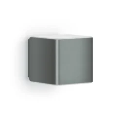 Aplique de exterior con sensor inteligente STEINEL L 840 SC, color antracita