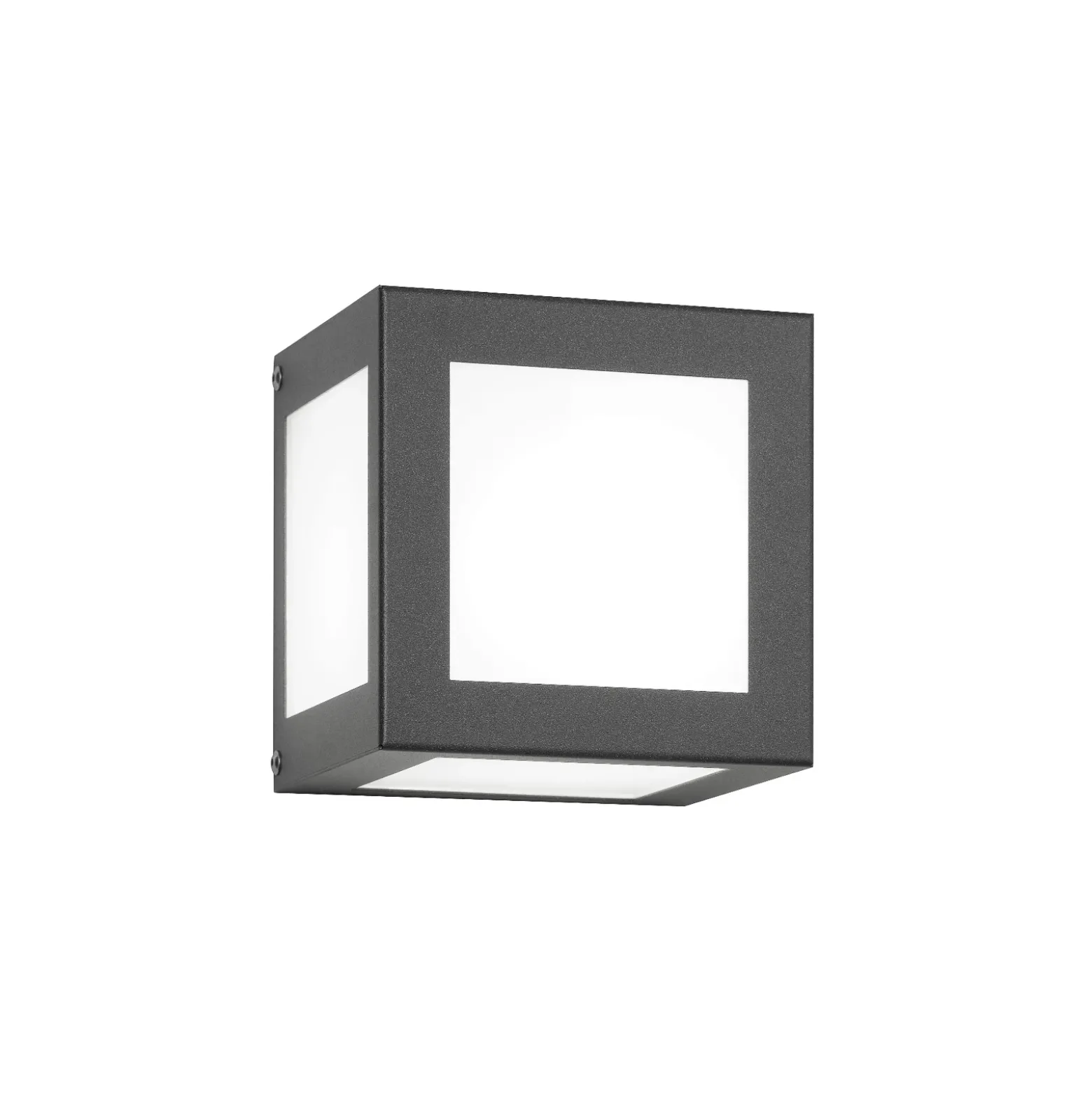 Aplique de exterior Cubo, antracita