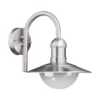 Aplique de exterior Damion de Lindby, 30 cm, acero inoxidable, E27, IP44