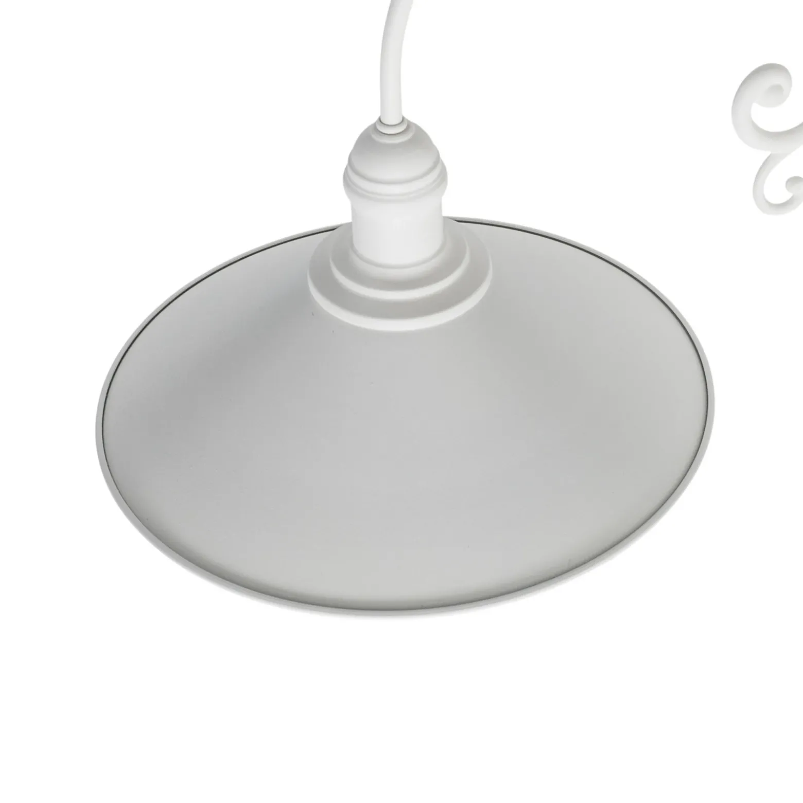 Aplique de exterior Enduro, blanco, acero, vidrio, IP44, E27