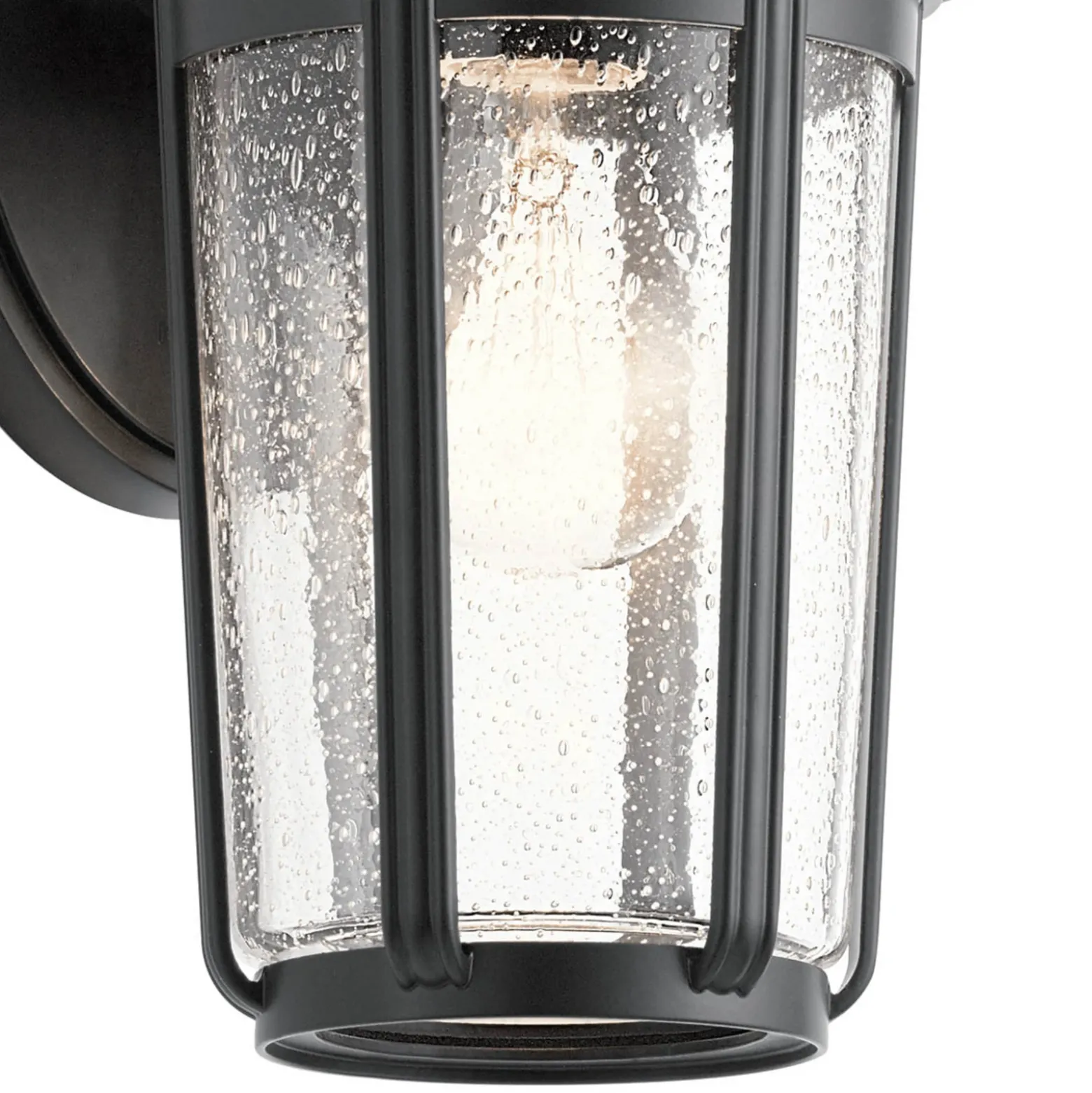 Aplique de exterior Fairfield, negro, 1 luz