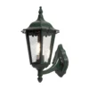Aplique de exterior Firenze, verde, portalámpara superior, 48 cm