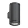 Aplique de exterior 5165, grafito, aluminio, cristal, 2 x GU10