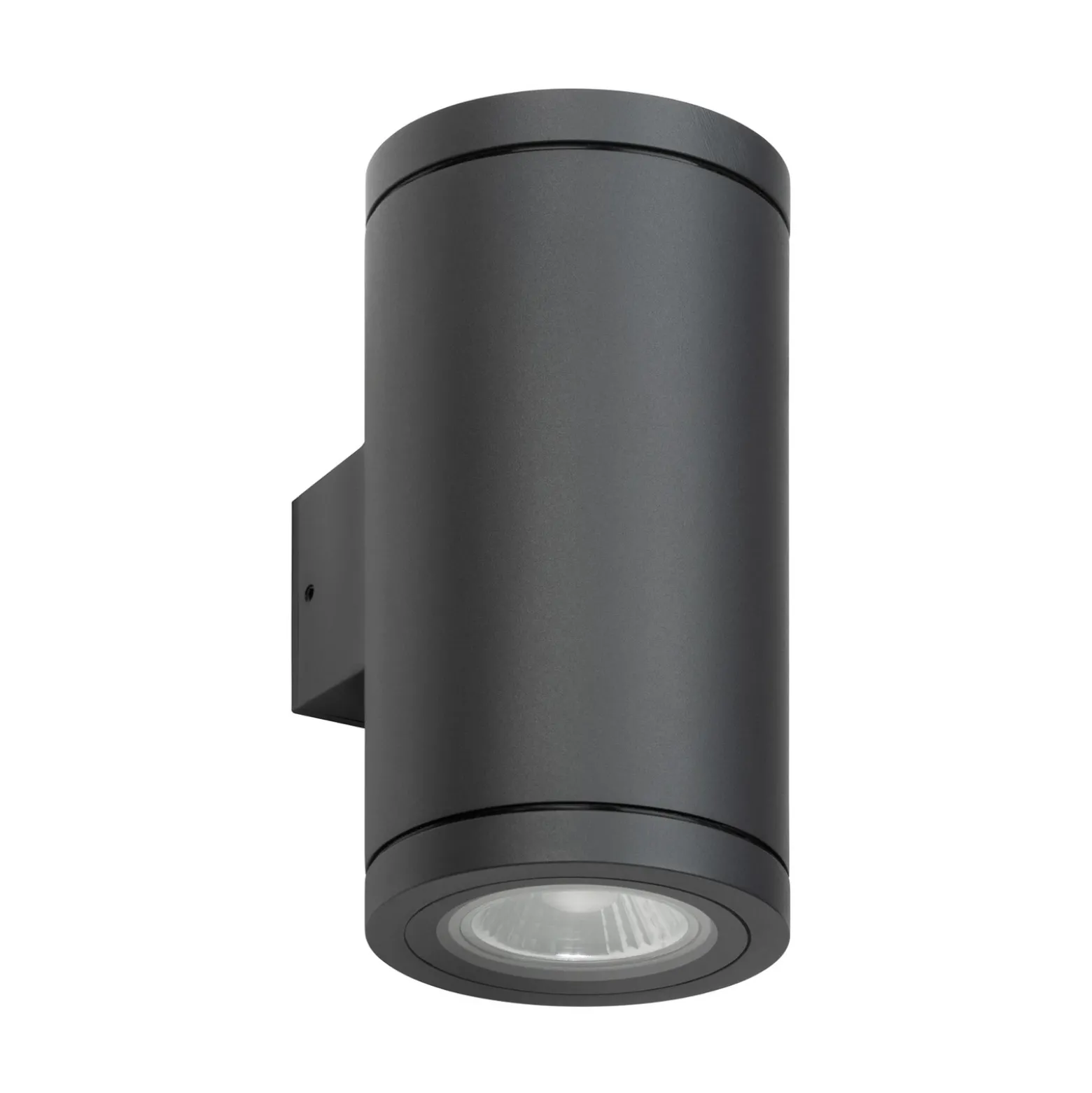 Aplique de exterior 5165, grafito, aluminio, cristal, 2 x GU10