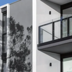 Aplique de exterior 5165, grafito, aluminio, cristal, 2 x GU10