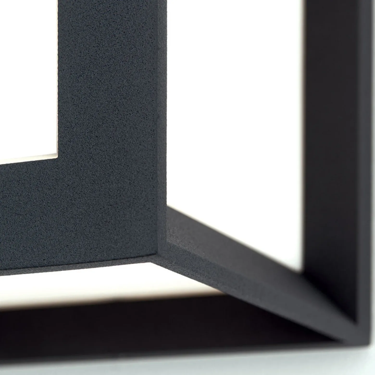 Aplique de exterior Henry, 16x16x16cm antracita