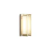 Aplique de exterior Ice Cubic 3413, latón natural