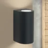 Aplique de exterior Laurenz, up- y downlight