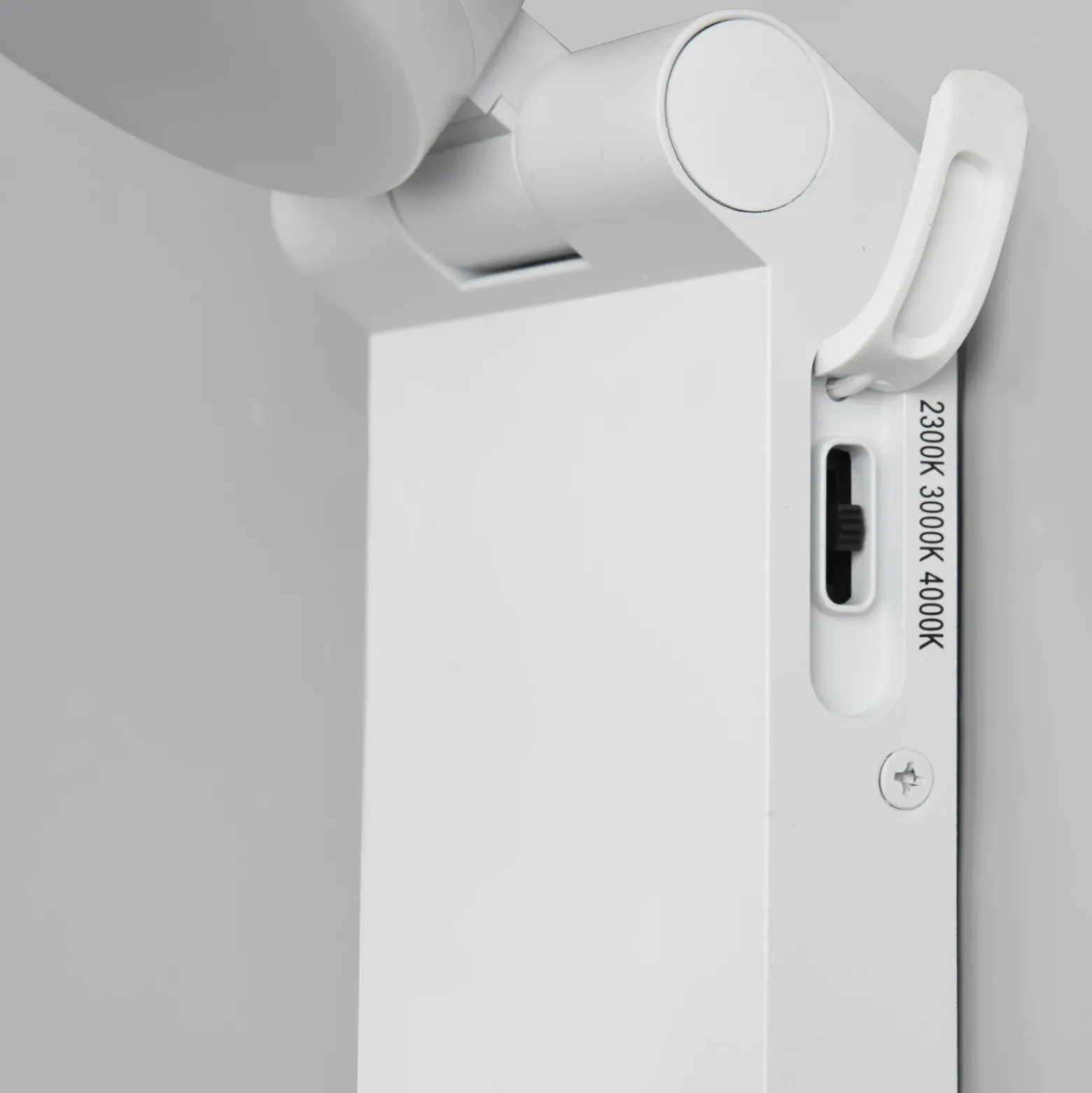 Aplique de exterior LED Adour, blanco mate, orientable, CCT, IP44