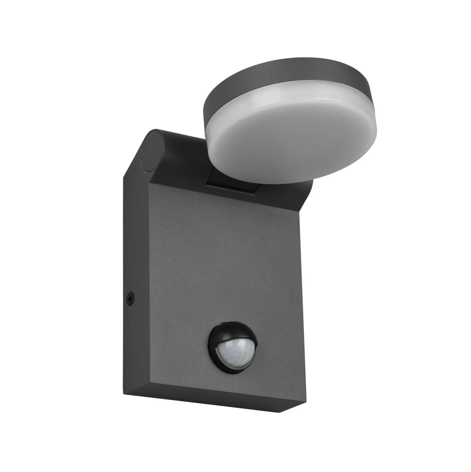 Aplique de exterior LED Adour, antracita, sensor, inclinable, CCT