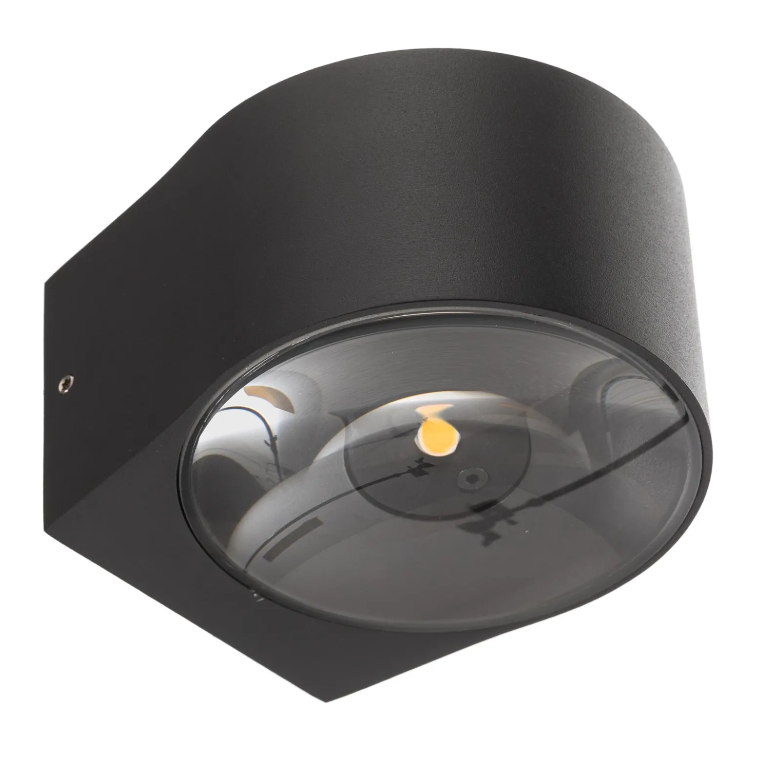 Aplique de exterior LED CMD 9029 con lentes de cristal