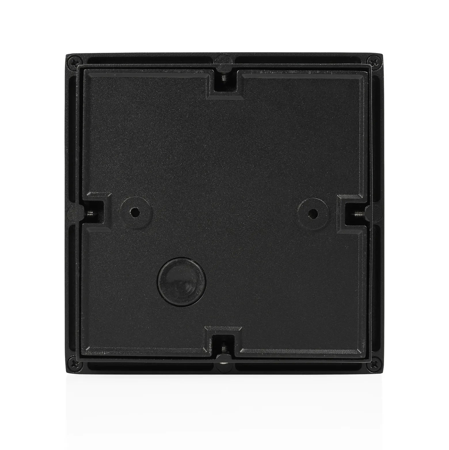 Aplique de exterior LED CUBIC, aluminio, forma cúbica